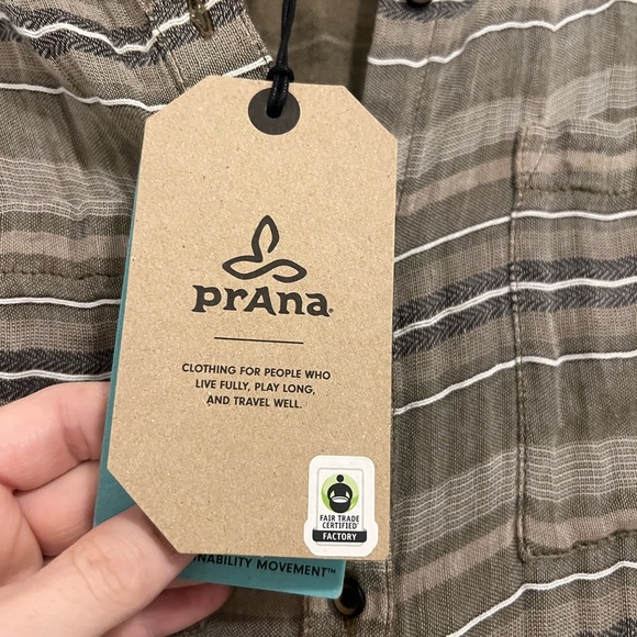 NWT Prana Buenos Dias Dress in Cargo Green - Picture 6 of 10